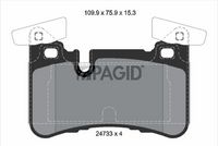 Fren Balatası A0064207820 - Mercedes-Benz GLS X166 (2008-2016)