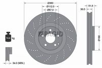 Fren Diski A0004211712 - CLS 500 4MATIC (2011-)