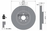 Fren Diski A1664210712 - Mercedes-Benz GL Serisi 166 ML (2011-)