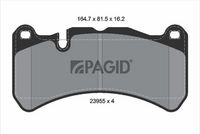 Fren Balatası A0044205020 - AMG Motor (2002-2011)