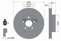 Fren Diski Ön A2044210712 - Mercedes-Benz (2007-2013) - Trw 