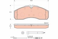 Balata A0034204620 - Mercedes-Benz (1997-2000)