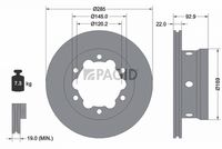 Fren Diski A9044230312 - VW LT28-46 (96-06)