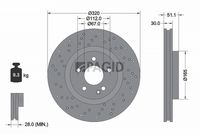 Fren Diski A2464212712 - Mercedes-Benz (2012-2018)