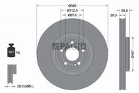 Fren Diski A2474210812 - 608-282-654 Motor (2018-)