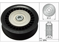 V Kayış Gergi Rulmanı A6072000270 - Citan, Renault, Nissan 607 Motor (2012-2018)
