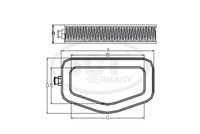 Hava Filtresi A0030945304 - SL Class R129 (1997-2000)