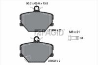 Fren Balatası A4514210210 - Smart 450-451 (2004-2009)