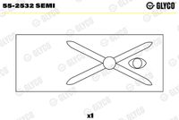 Piston Kol Burcu A6150380150 - Mercedes-Benz W115-123 (1968-1975)