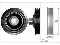 Krank Kasnağı A2740301203 - 274 Motor (2010-2015)