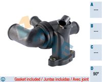 Termostat 0004698V003 - Smart 451-450 660 Motor (1999-2007)
