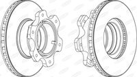 Fren Diski A6684230412 - Vario 612, 614, 615, 616 (1986-1996)