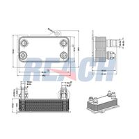 Yağ Soğutucu Radyatörü A0995001300 - 651-276-274 Motor (2014-)