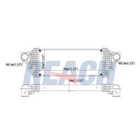 Turbo Radyatörü A1645001900 - Mercedes-Benz 642 Motor (2006-2012) - BSG 