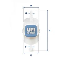 Yakıt Filtresi A0014773901 - W 114 Motor (1979-)