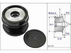 Alternatör Kasnağı A2701550315 - Mercedes-Benz 270-133 Motor (2012-2018)