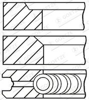 Segman A0000307124 - Mercedes-Benz W115-123 OM615 200 D (1979-1985)