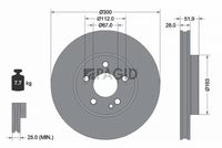 Fren Diski A4474210312 - Mercedes-Benz Vito W447 (2014-) - BOSCH 