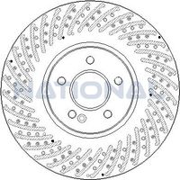 Fren Diski A0004212212 - Mercedes-Benz E Serisi (2014-2020) - BOSCH 