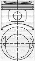 Piston + Segman A1020301718 - Mercedes W123 230E (1980-1983)