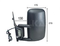 Dış Dikiz Aynası Sol A9018105716 - OM.611 Motor (95-06)