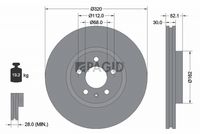 Fren Diski 8R0615301 - Audi A4 A5 A6 A7 Q5 (2008-) - VALEO 