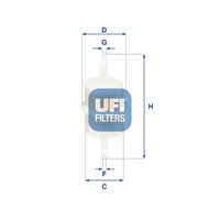 Yakıt Filtresi 191201511A -Universal (78-)