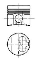 Piston + Segman 028107065CC - Volkswagen T4, Golf 3 - 1.9 TD (1991-) - FEDERAL 