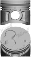 Piston + Segman 028107065CF - Volkswagen T4, Caddy - 1.9 D, 2.4 D (1991-) - FEDERAL 