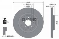 Fren Diski 4F0615601B - Audi A6 (2005-2011)