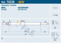 Kızdırma Bujisi 062905061 - LT 2,8 TDI (1996-2002)