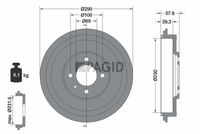 Kampana Arka 6K9609617 - Caddy (1994-2003)