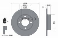 Fren Diski 811615301 - Golf 1-2, Audi 80 (1978-1991)