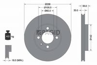 Fren Diski Ön 6N0615301D - Caddy, Polo, Golf 3, Polo Classic (91-)