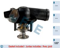 Termostat 032121121M - Volkswagen Polo, Seat Cordoba, Seat Ibiza (2000-2005)