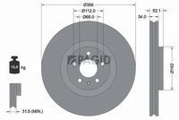 Fren Diski 4G0615301A - Audi A6 A7 A8 (2011-) - Trw 