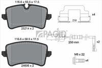 Fren Balatası 4H0698451D - Audi A4 A5 A6 A8 Q5 (2010-) - VALEO 