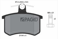 Fren Balatası 4A0698451 - Audi A4 A6 A100 (1991-)