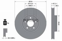 Fren Diski 8W0615301H - Audi A4 A5 (2015-)