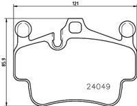 Fren Balatası 99735193903 - 911 Carrera-Cayman (2004-)