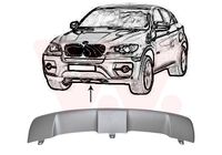  Ön Tampon Kaplaması 51117179849 - BMW X6 E71 - BTAP BMW